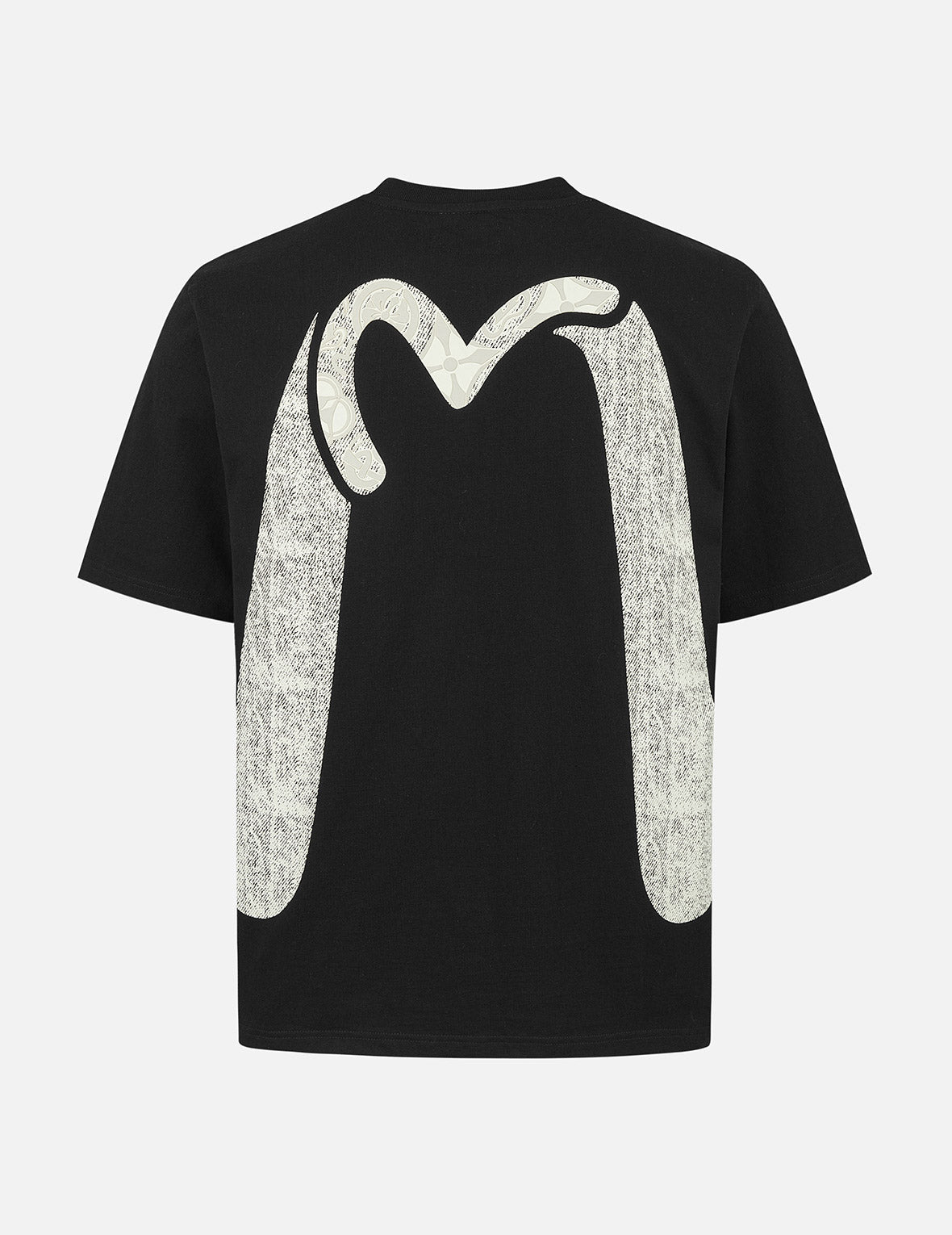 斑驳海鸥大M印花常规版型T恤